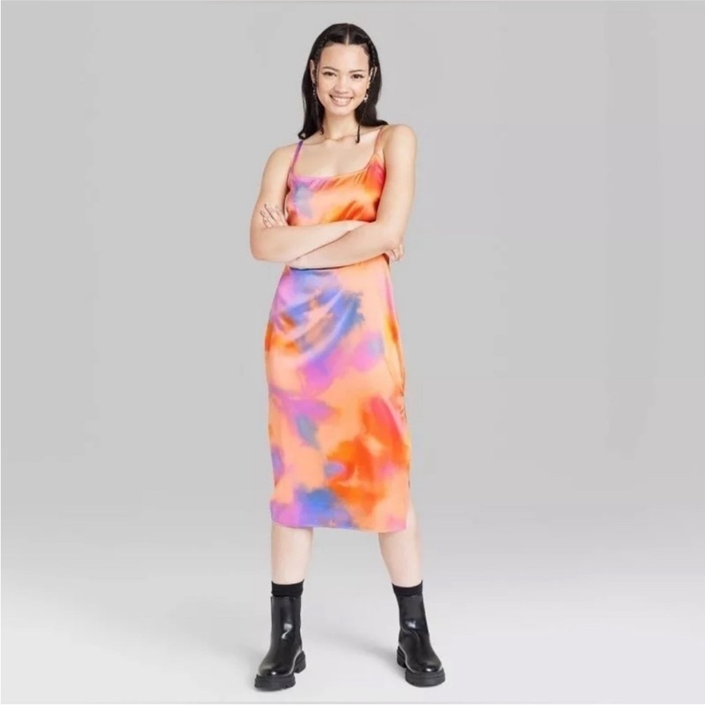 Wild fable size small Fun Vibrant Multicolor Women's Dress